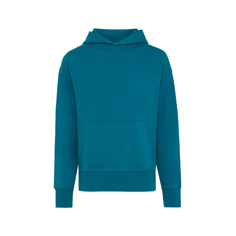 IQONIQ Yoho gerecycled katoen relaxed hoodie