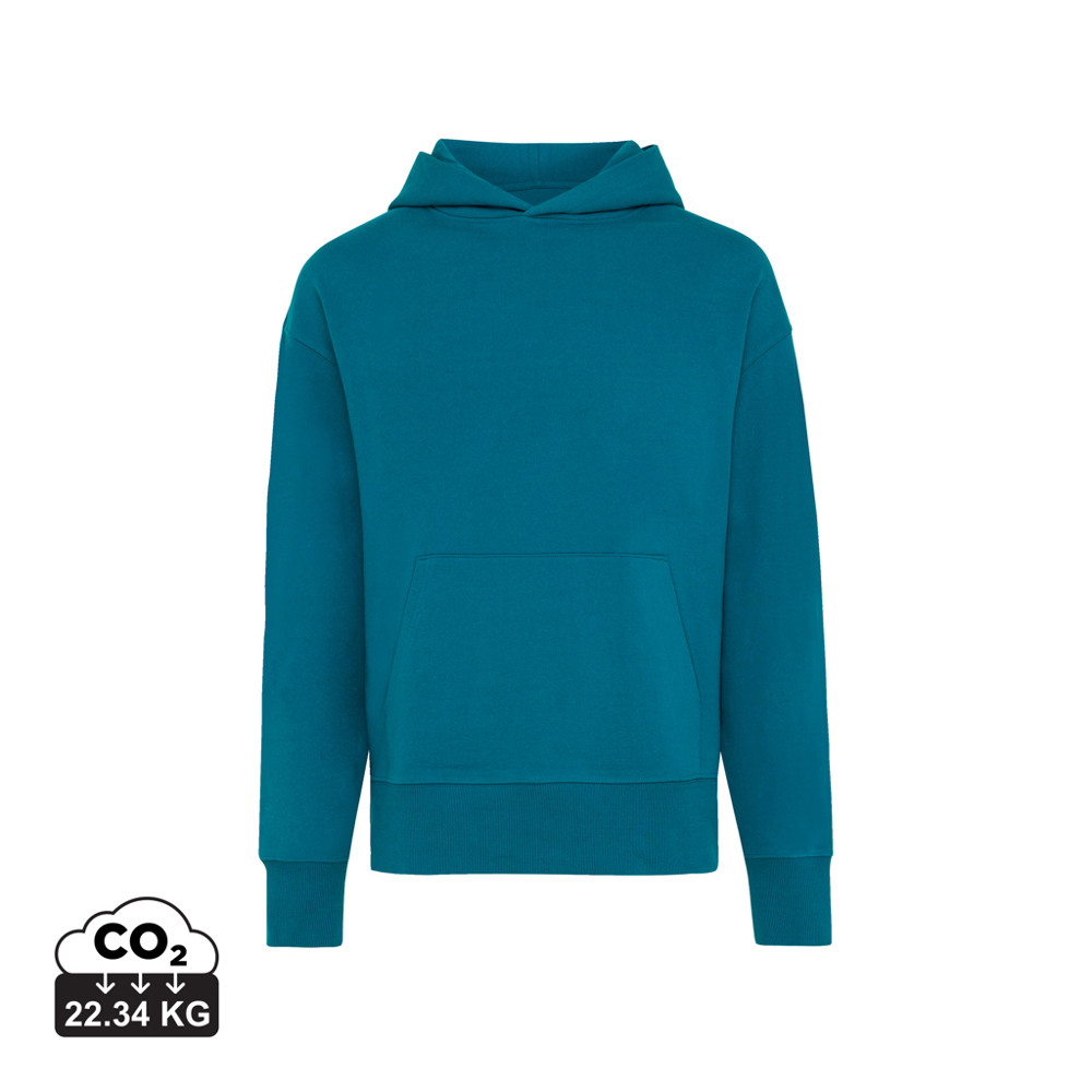 IQONIQ Yoho gerecycled katoen relaxed hoodie