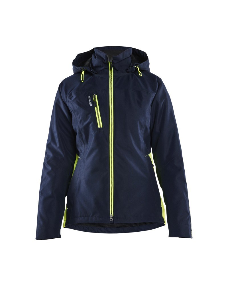 Donker marineblauw/High vis geel (8633)