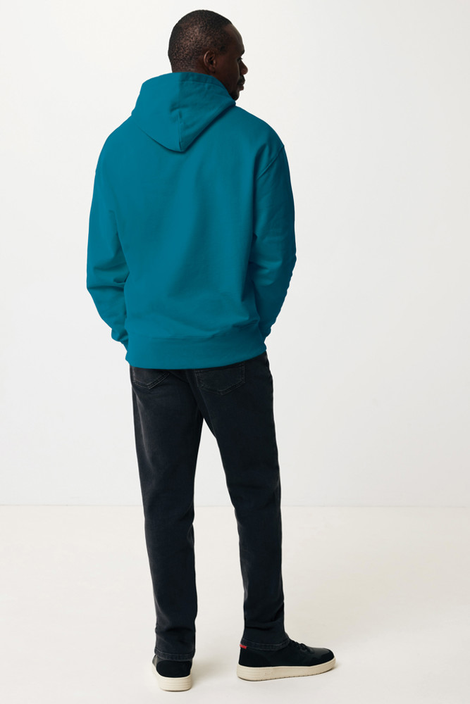 IQONIQ Yoho gerecycled katoen relaxed hoodie